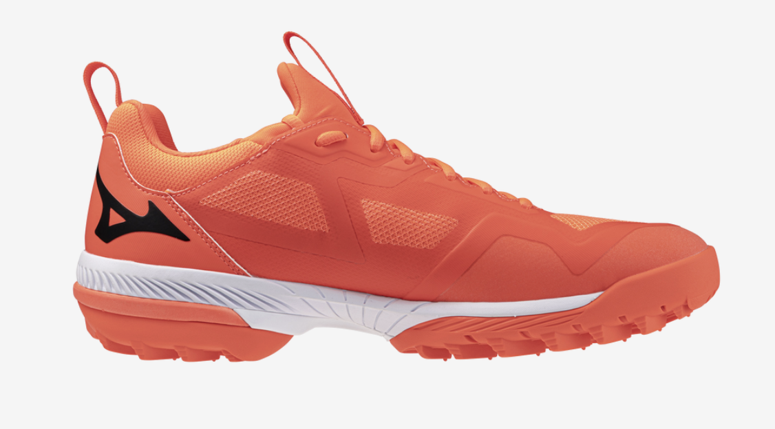 Zapatillas MIZUNO WAVE PANTHERA 2 Lava Orange/white/black - Imagen 2