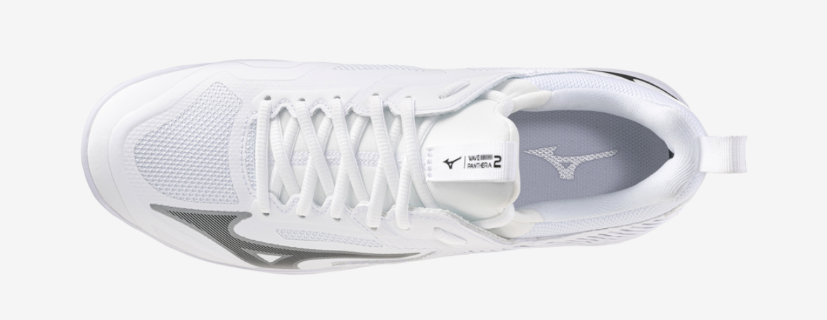 Zapatillas MIZUNO WAVE PANTHERA 2 White/black/silver - Imagen 5