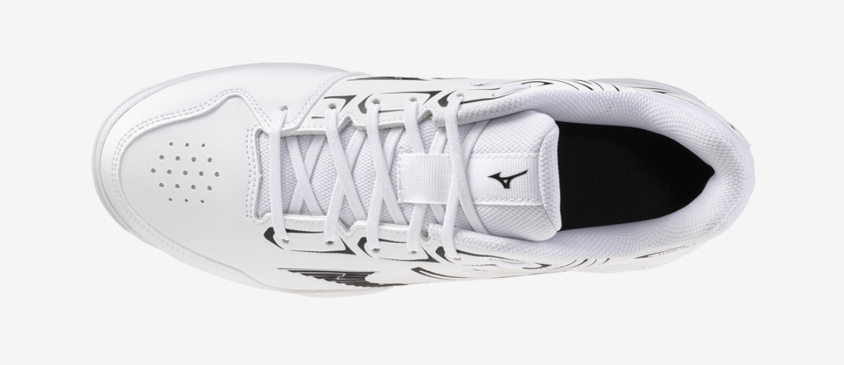 Zapatillas Mizuno WAVE LYNX JNR 3 White/black - Imagen 3